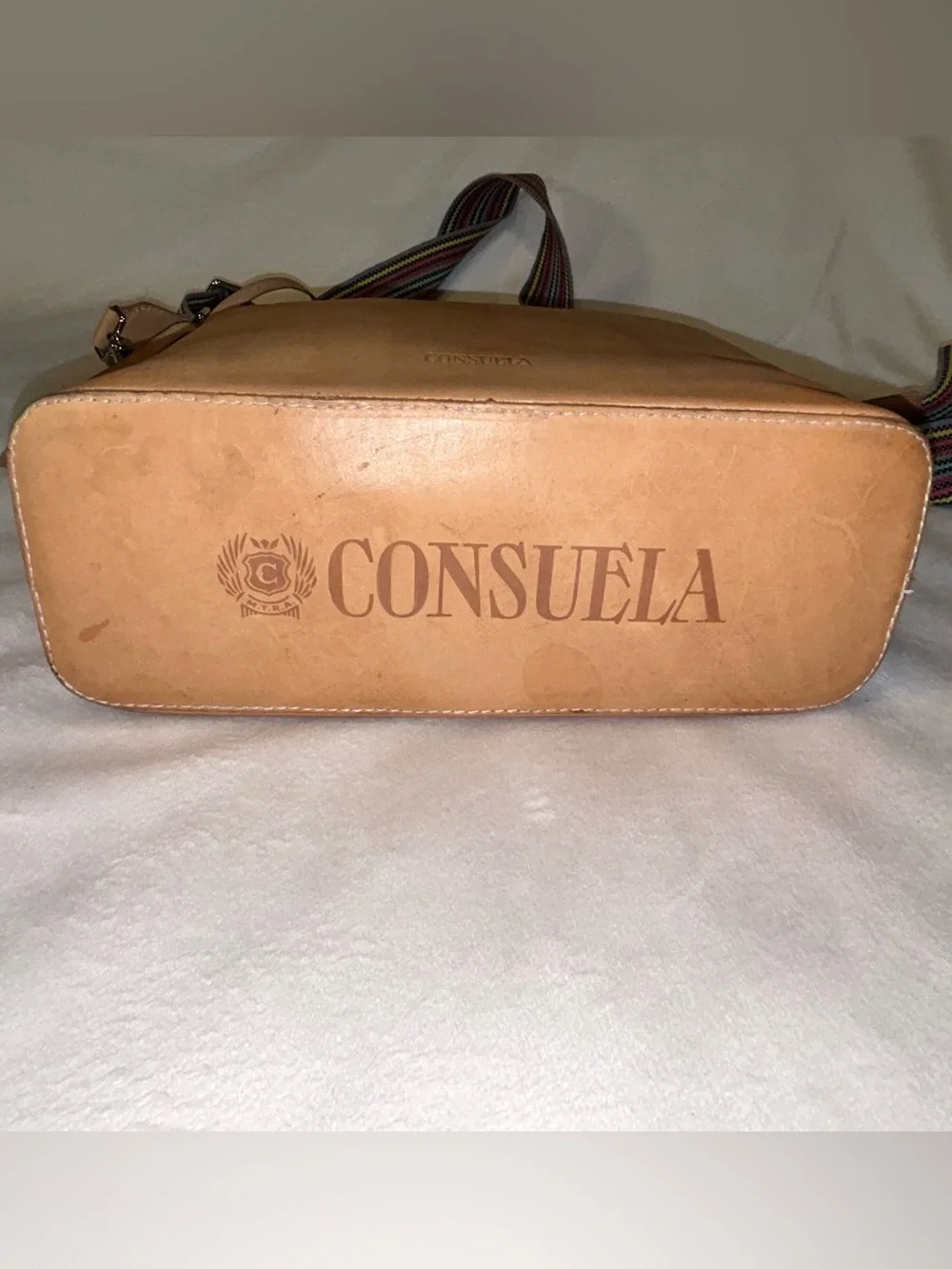 Consuela tan leather